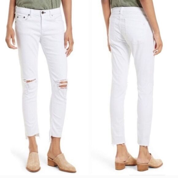 NWT Rag & Bone White Prospector Dre Capri - Picture 5 of 6